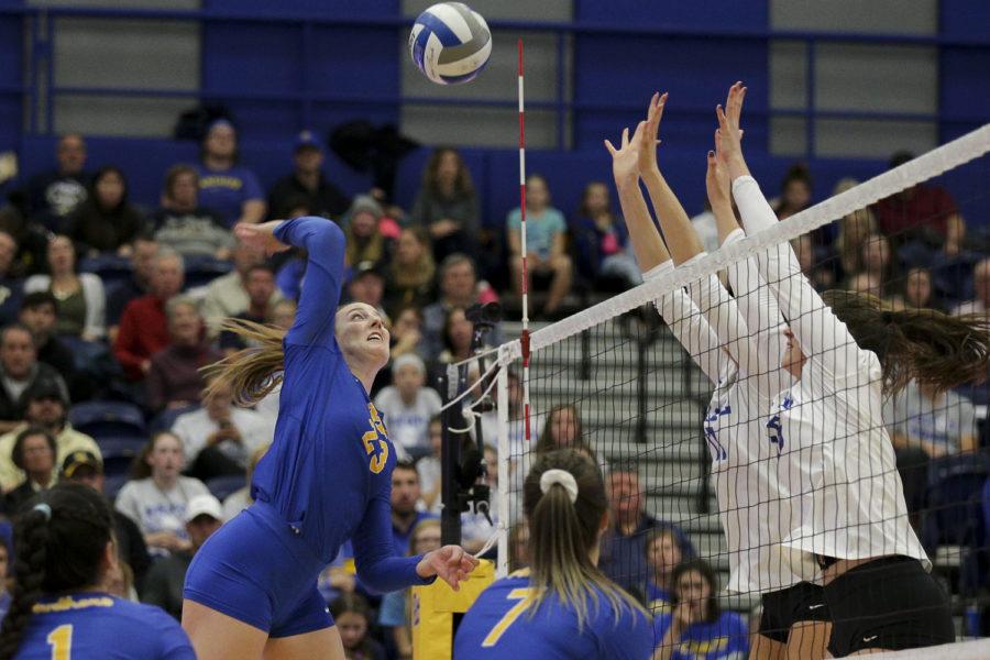Pitt swept Boston College 3-0 on Saturday, the Panthers' 36th consecutive win at the Fitzgerald Field House