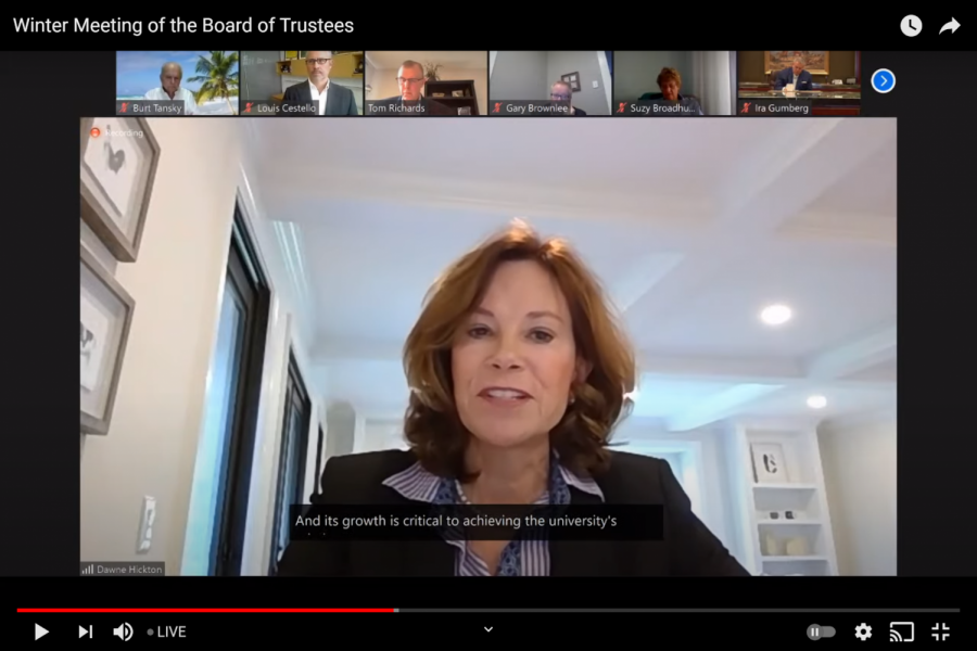 Dawne Hickton, the chair of the Board’s Ad-hoc Committee on Fossil Fuels, said the committee found that fossil fuel investments will pose a “higher risk” in the future.