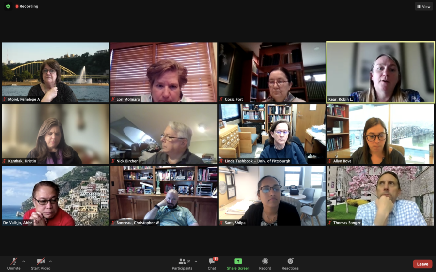 The Pitt Faculty Assembly meeting on Wednesday. 