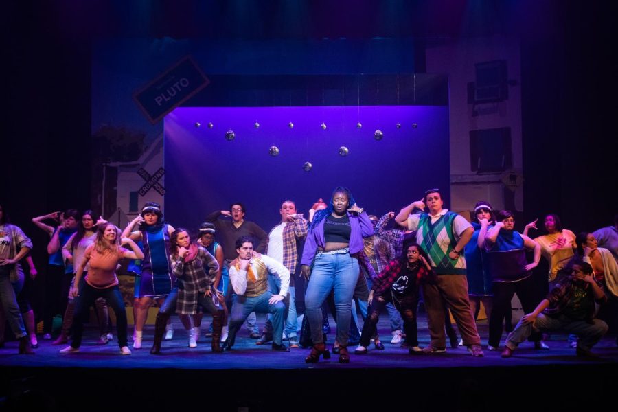 Students perform in Pitt Stages’ musical comedy “Abduction.”