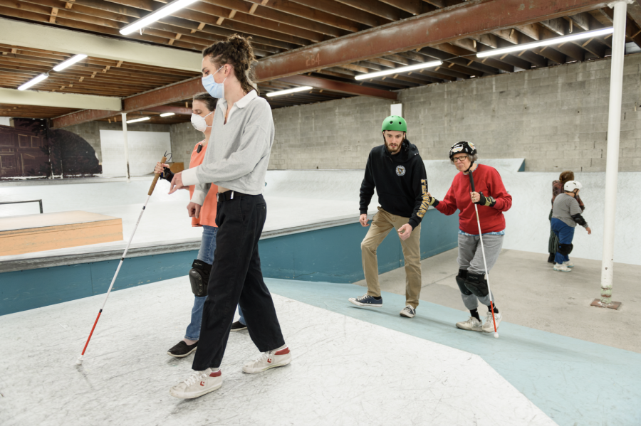 A skateboarding event held by Blind Outdoor Leisure Development. 