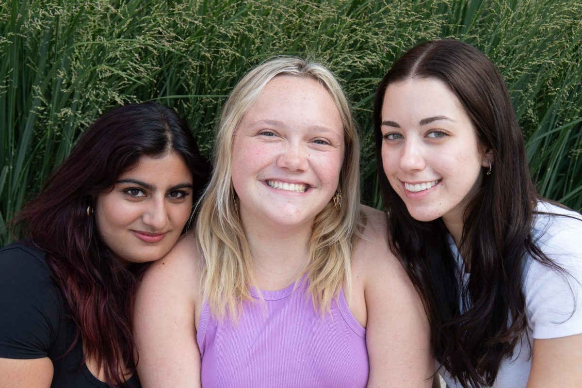 (Left) Punya Bhasin, Ryleigh Lord and Donata Massimiani.