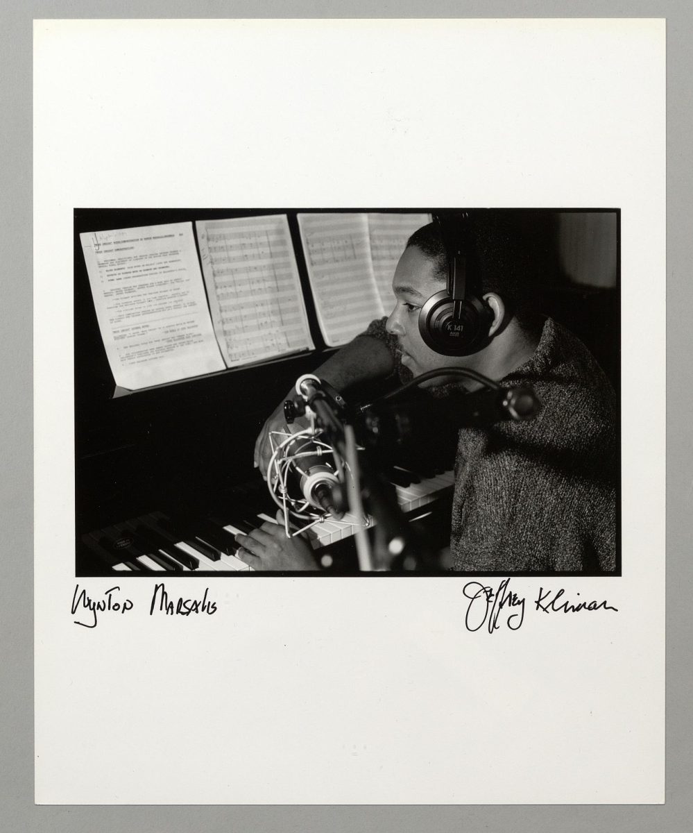 Wynton Marsalis.