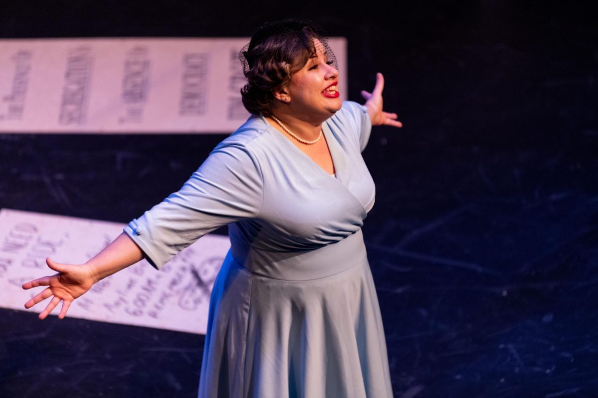 Actors perform “Rosa Parks and the Montgomery Bus Boycott” at the New Hazlett Center for Performing Arts on Saturday.