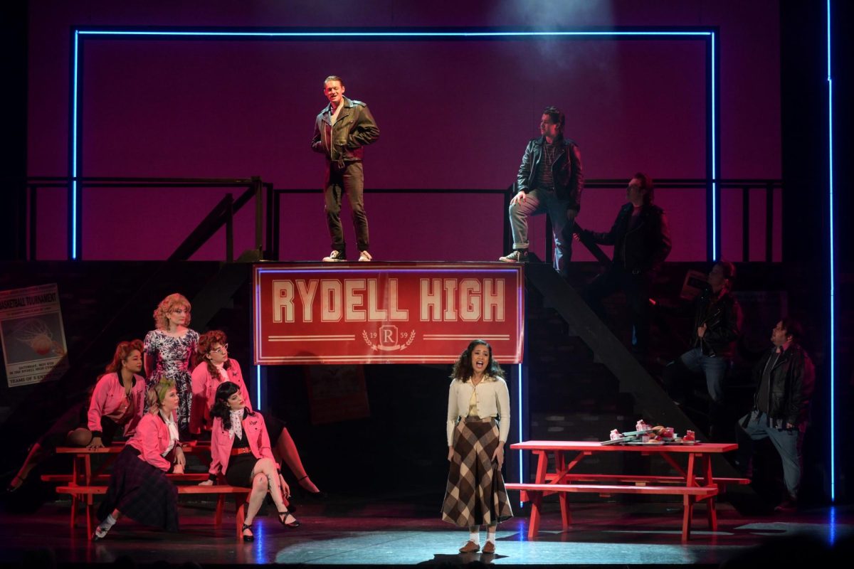 Actors perform in “Grease” at the Byham Theater in Pittsburgh.