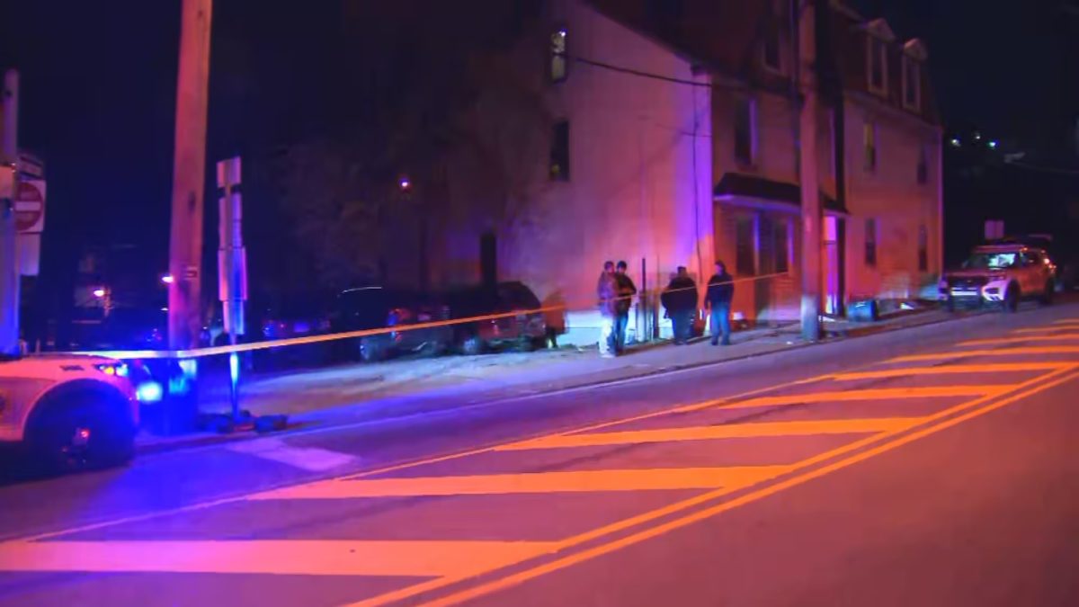 SWAT response to barricade situation in Pittsburgh's Oakland neighborhood.