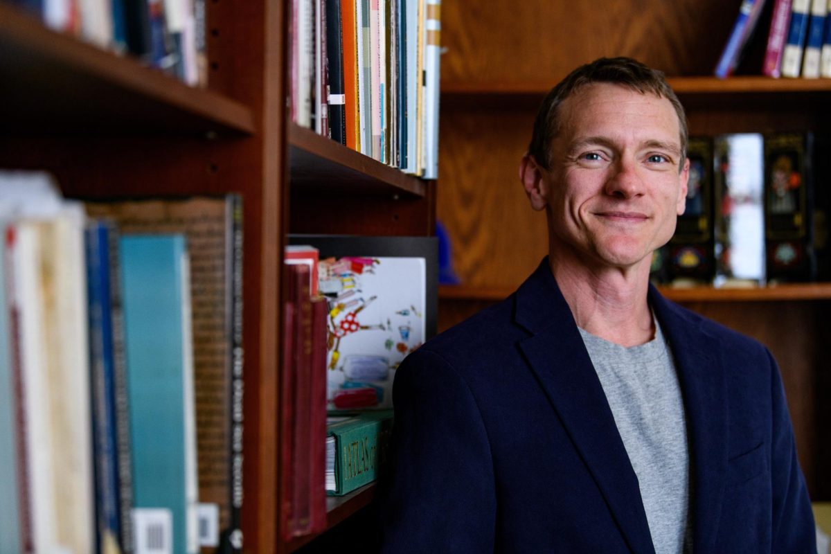 Brock Bahler poses for a portrait.