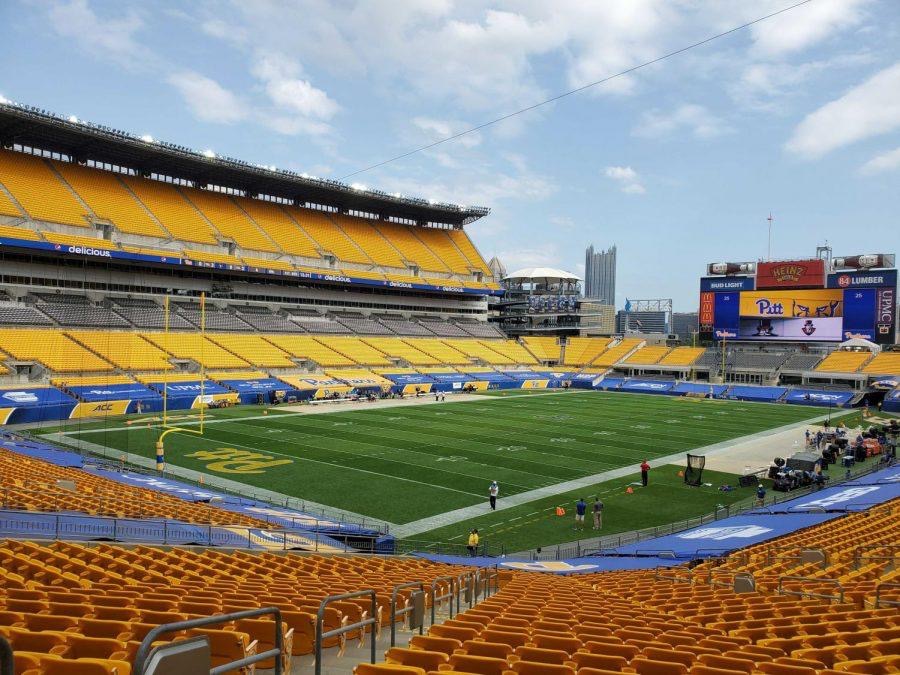 Acrisure Stadium on the North Shore.