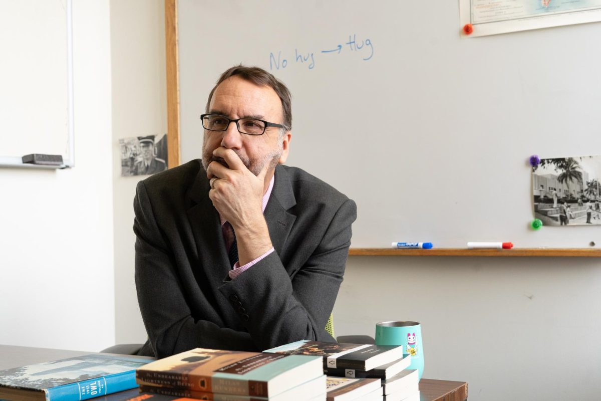 Michael Meyer poses for a portrait.